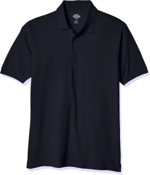 Dickies Men's Big Short-Sleeve Pique Polo Shirt