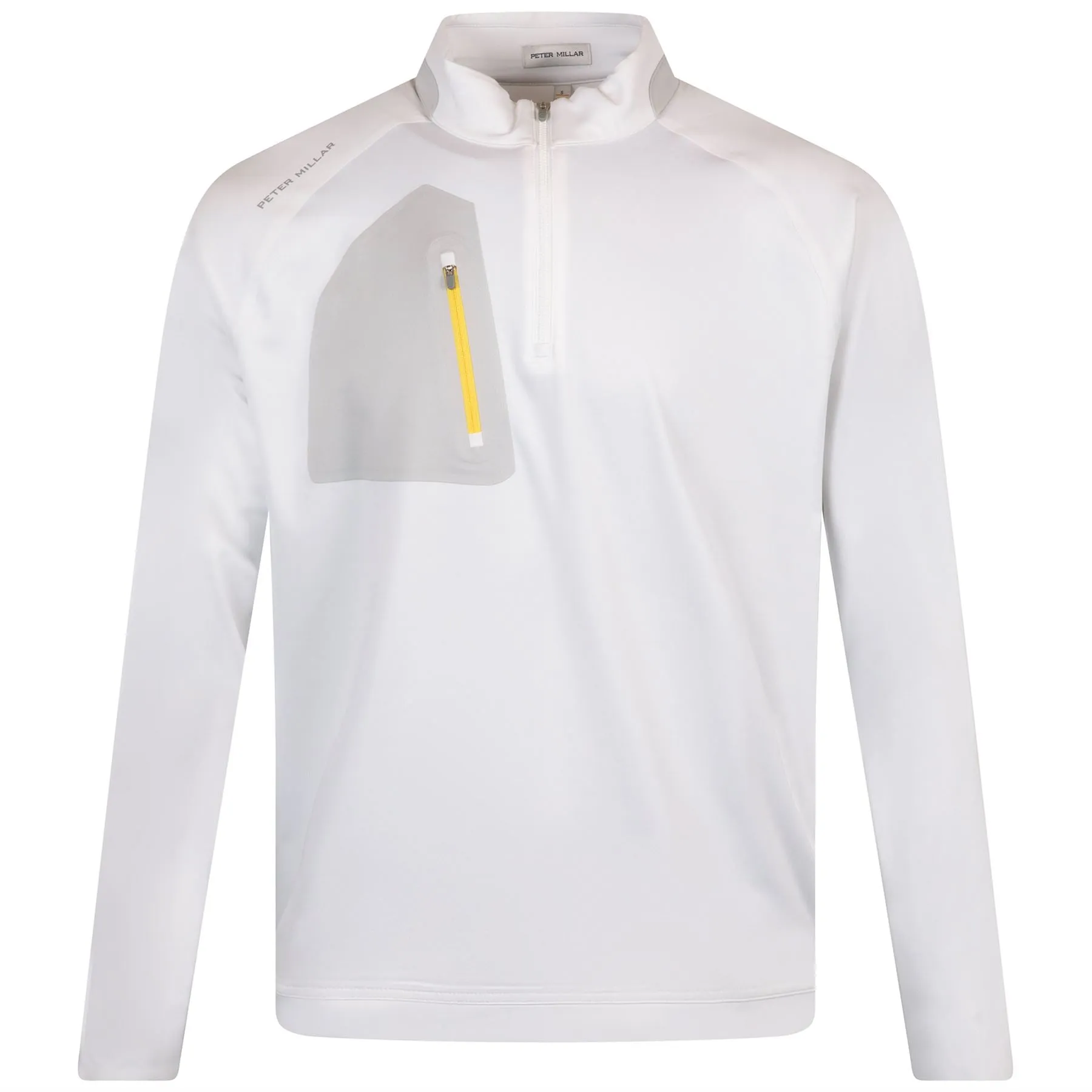 Verge Performance Quarter Zip White - SS24